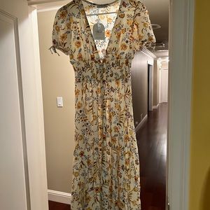 [Brand New] Fortunate One “Morning in the French Quarter” Midi Dress (Medium)